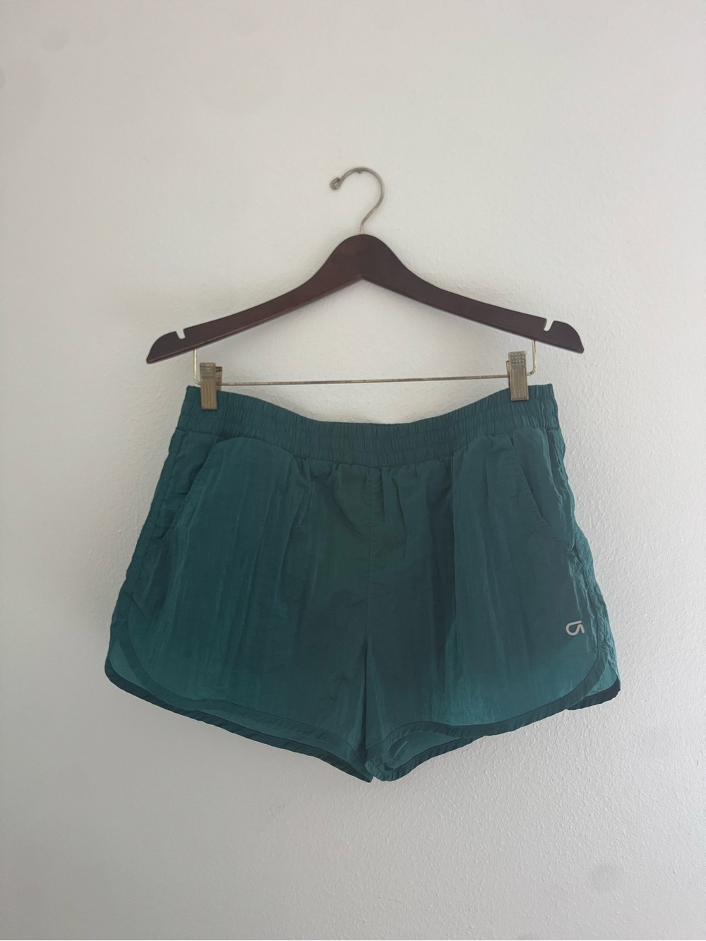 GAP Teal Athletic Shorts with Elastic Waist